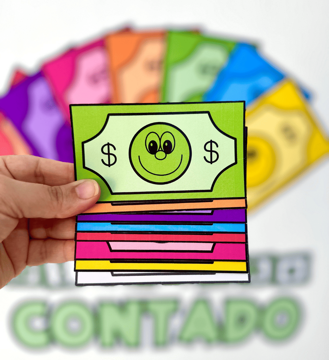 Contagem na Educação Infantil: Kit Dinheiro Contado em PDF — amostra 5: Explore os numerais de 1 a 20 com um kit em PDF que…