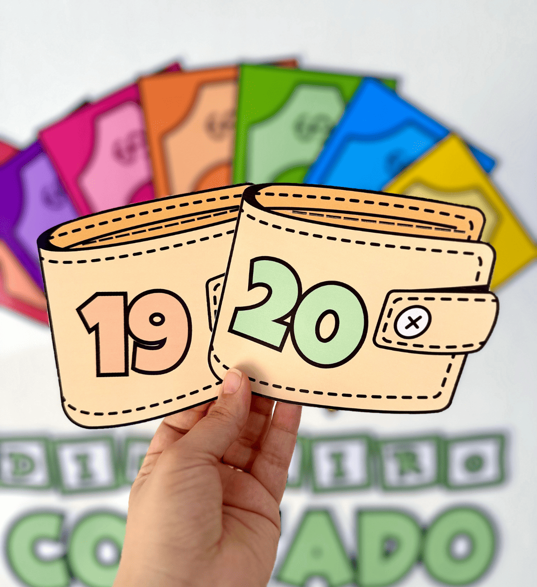 Contagem na Educação Infantil: Kit Dinheiro Contado em PDF — Matemática para Educação Infantil: Explore os numerais de 1 a…