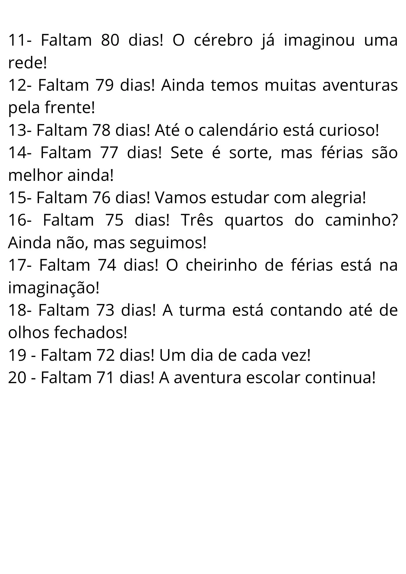 Contagem Regressiva para as Férias Escolares: Calendário Divertido — Alfabetização para Todas as séries: Painel interativo… Contagem Regressiva para as Férias Escolares: Calendário Divertido — Alfabetização para Todas as séries: Painel interativo…