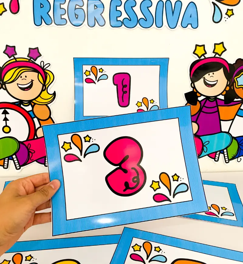 Contagem Regressiva para as Férias – PDF para Imprimir — amostra 5: Contagem regressiva para as férias