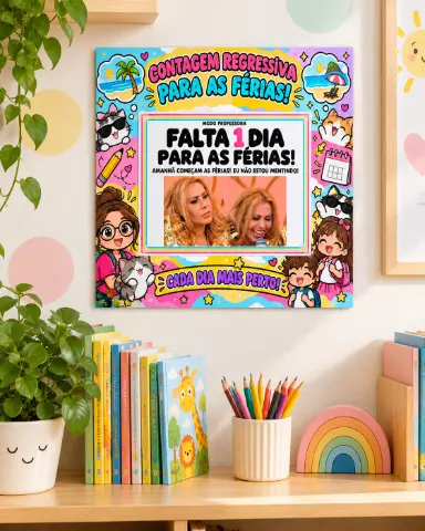 Contagem Regressiva para Férias da Professora — amostra 4: 30 dias de memes e diversão até as férias Contagem Regressiva para Férias da Professora — amostra 4: 30 dias de memes e diversão até as férias