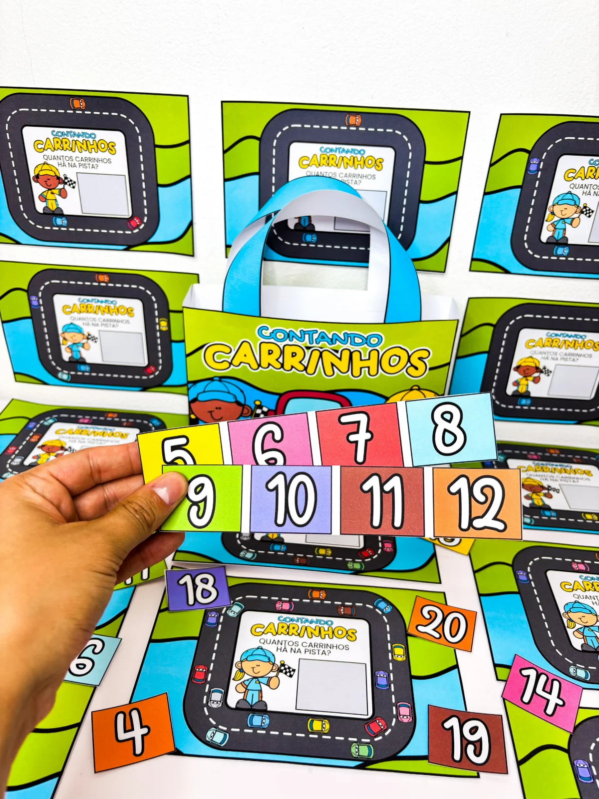 Contando Carrinhos | Educação Infantil e Anos Iniciais — amostra 4: Transforme a contagem em uma aventura divertida com…