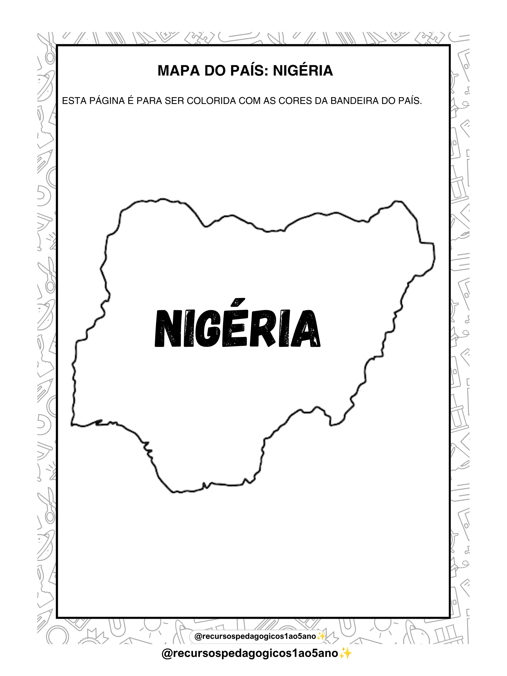 Continente Africano – 54 países + jogo educativo | 5º ano — amostra 3: Explore a África de forma lúdica e significativa