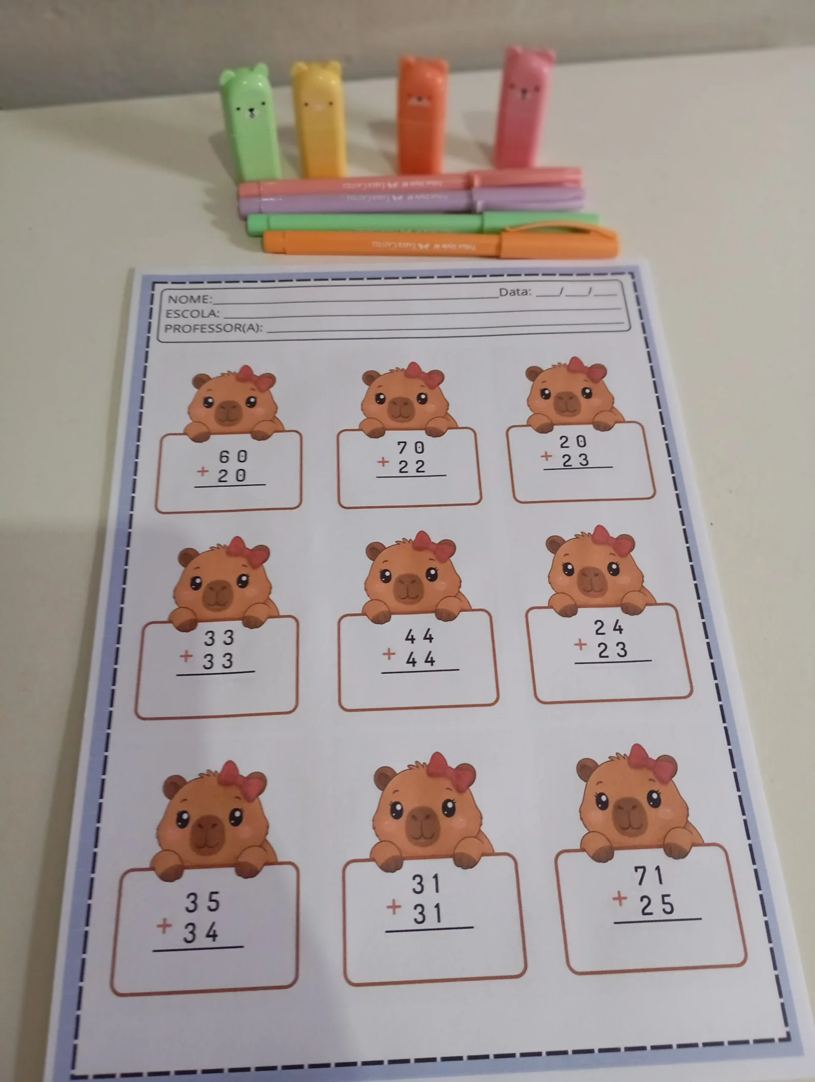 Continhas de Adição — 1º Ano do Ensino Fundamental — amostra 2: Um material prático, lúdico e completo para ajudar as…