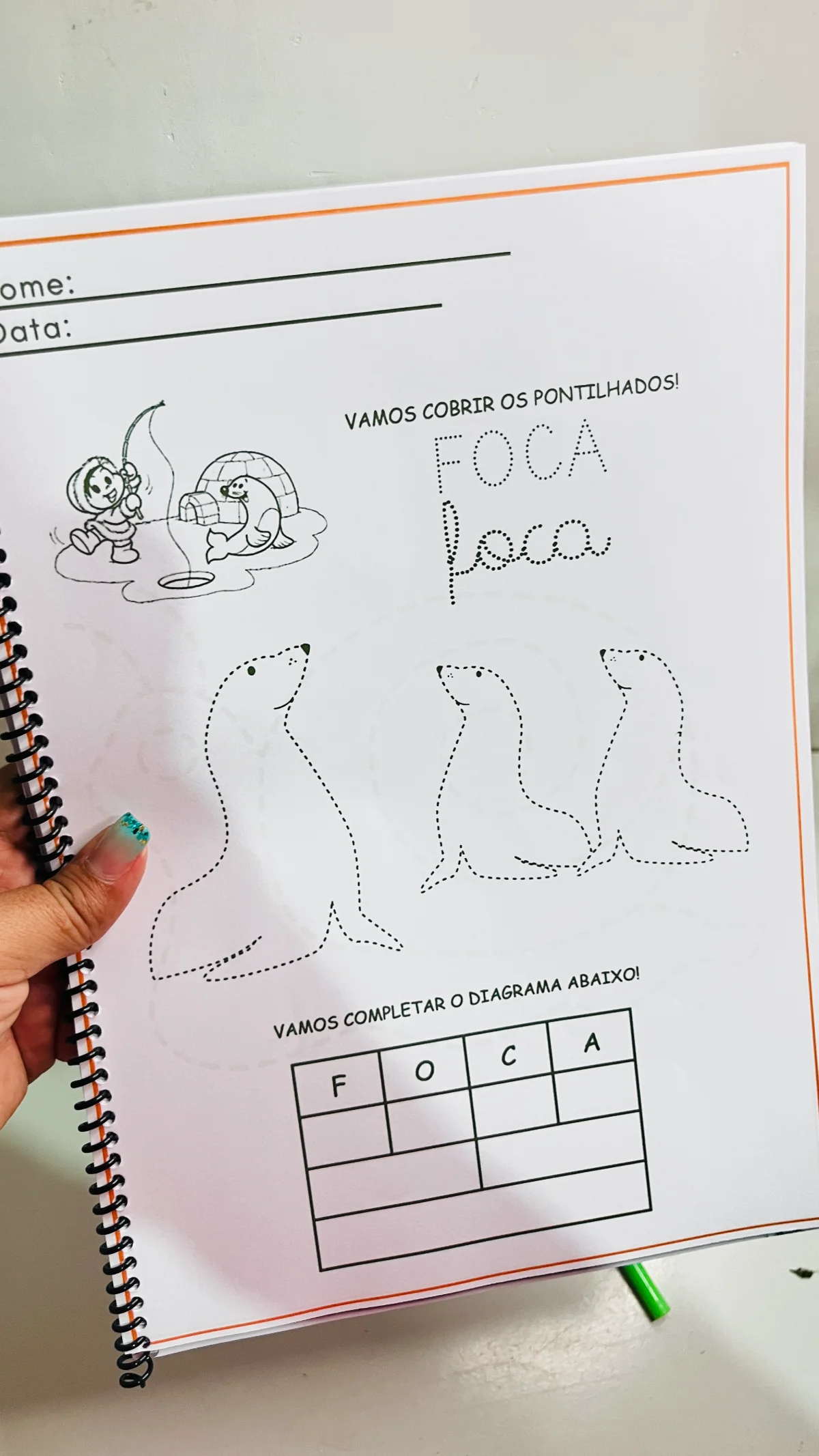 Coordenação Motora – 1º Ano ✏️🖐️ — amostra 3: Coordenação Motora – 1º Ano ✏️🖐️ Um material pedagógico com atividades…