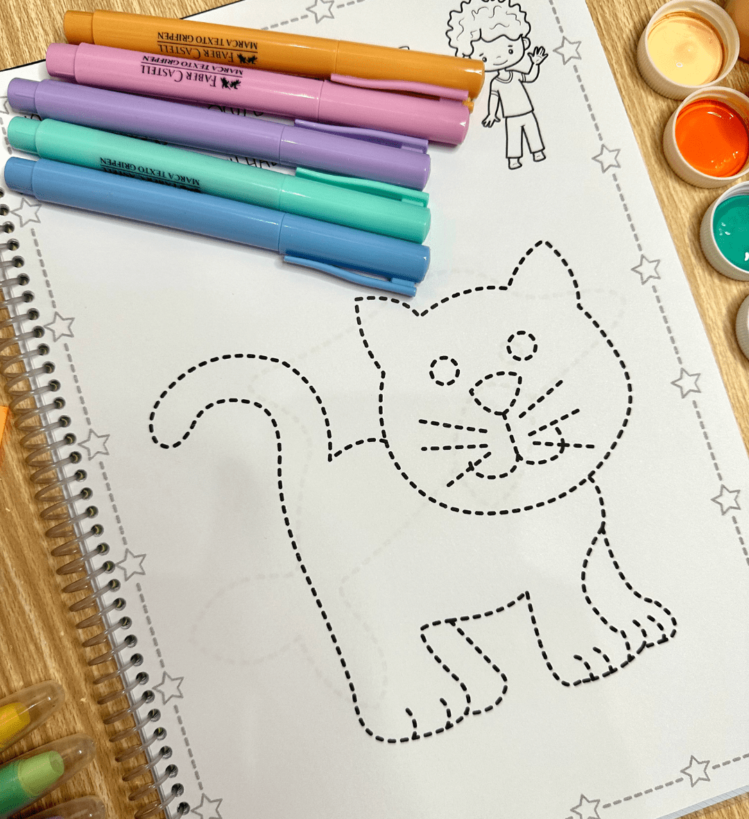 Coordenação motora com animais: apostila de traçados — amostra 5: Explore a coordenação motora na Educação Infantil com 20…