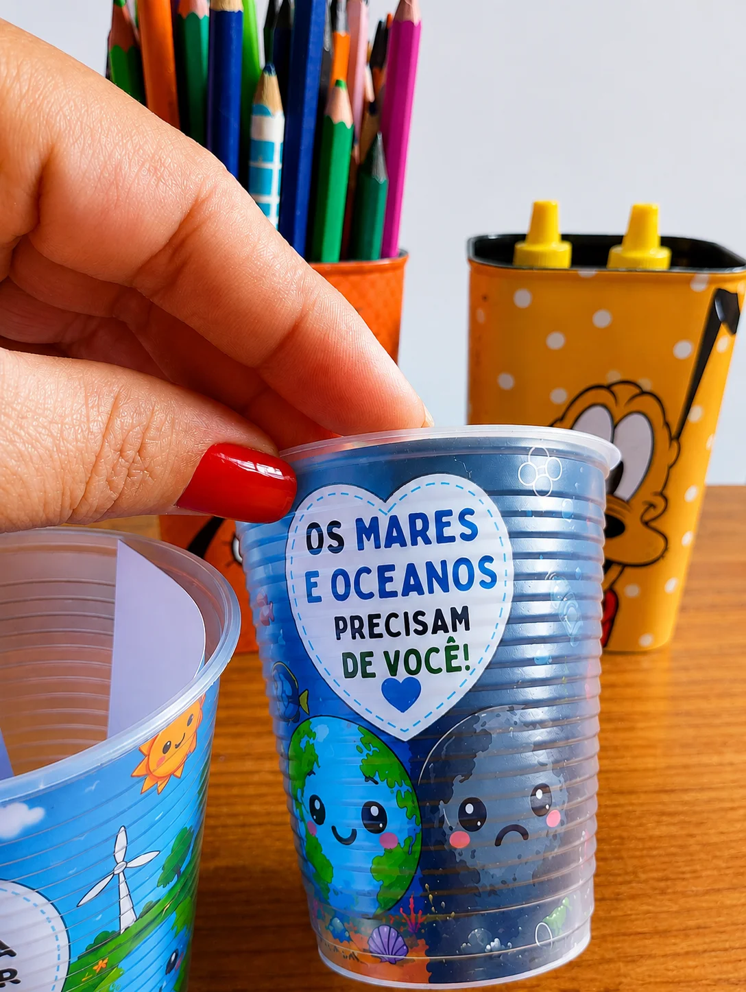 Copinho Duas Faces do Meio Ambiente | Atividade Educação Ambiental Infantil — amostra 2: Transforme o aprendizado em uma…