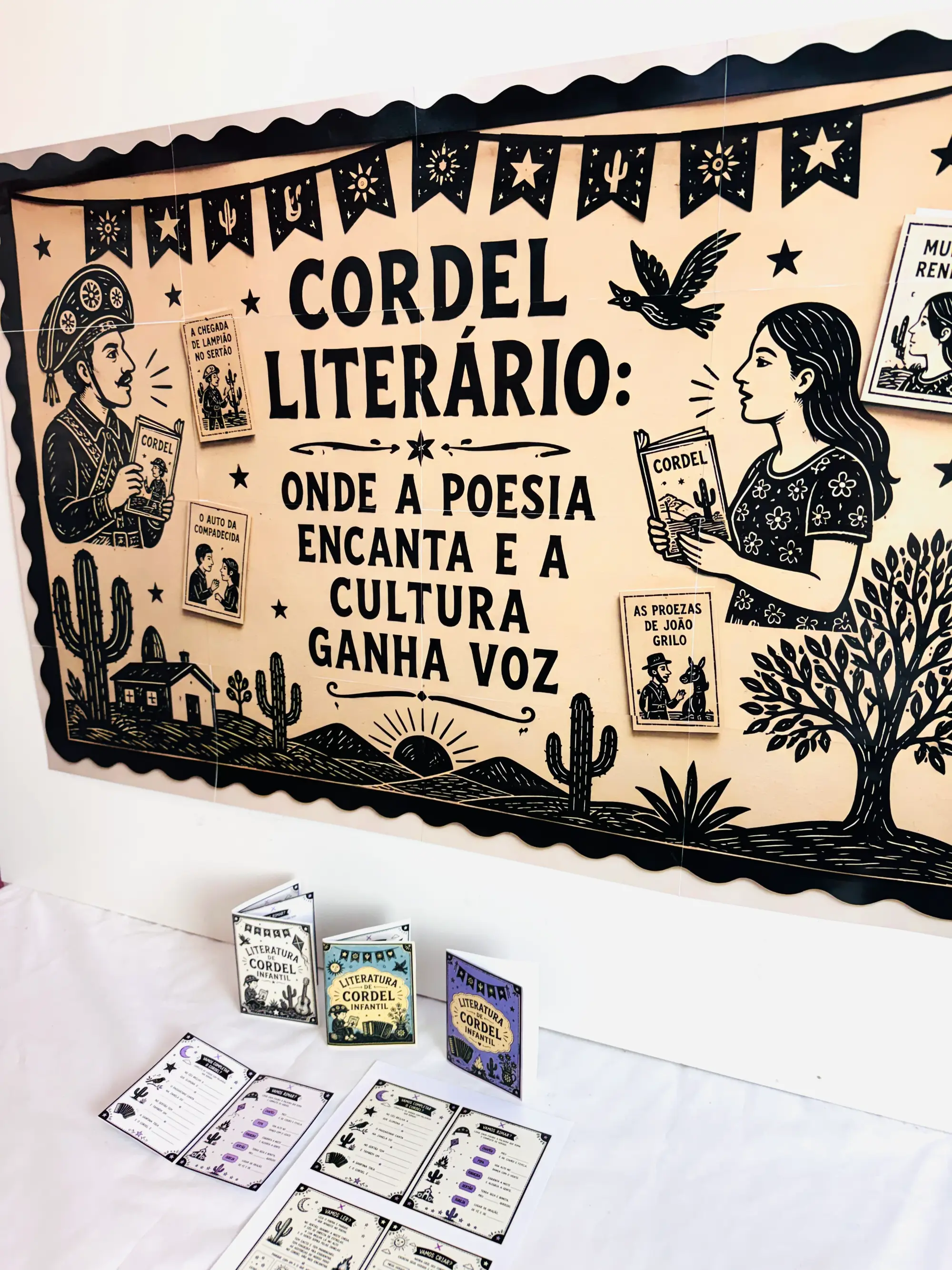 Cordel Infantil – Leitura, Interpretação e Criação - Para Imprimir — amostra 1: Propostas de para utilizar em sala de aula