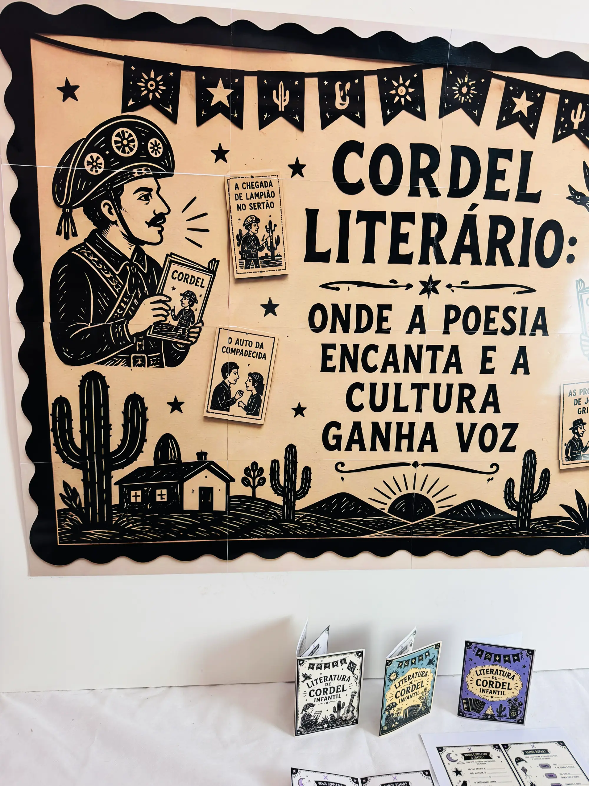 Cordel Infantil – Leitura, Interpretação e Criação - Para Imprimir — amostra 3: Atividades de Literatura de Cordel com…