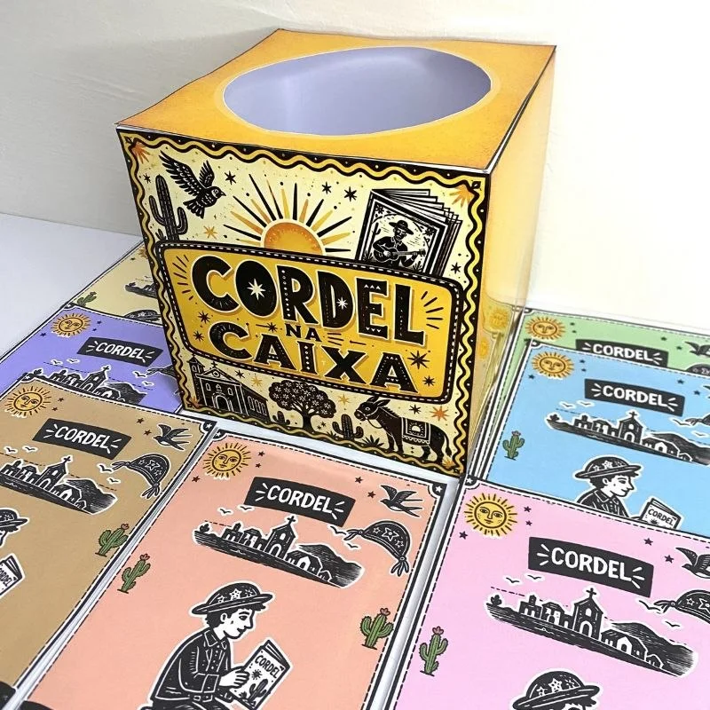 Cordel na Caixa Educação Infantil e Fundamental — amostra 3: Um material encantador para incentivar a leitura de forma…