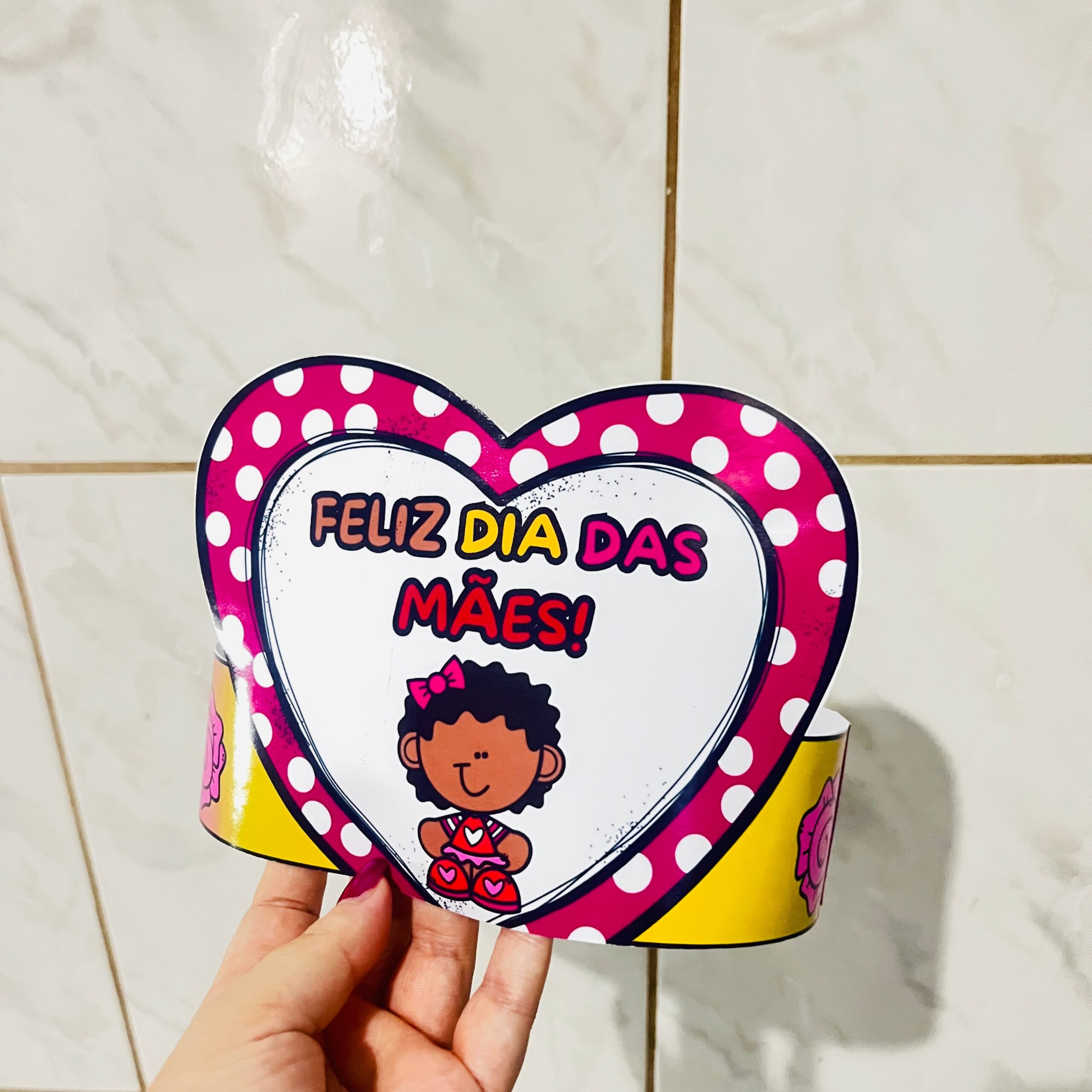 Coroa do dia das mães – para a rainha do seu coração – Material Pedagógico — capa do material