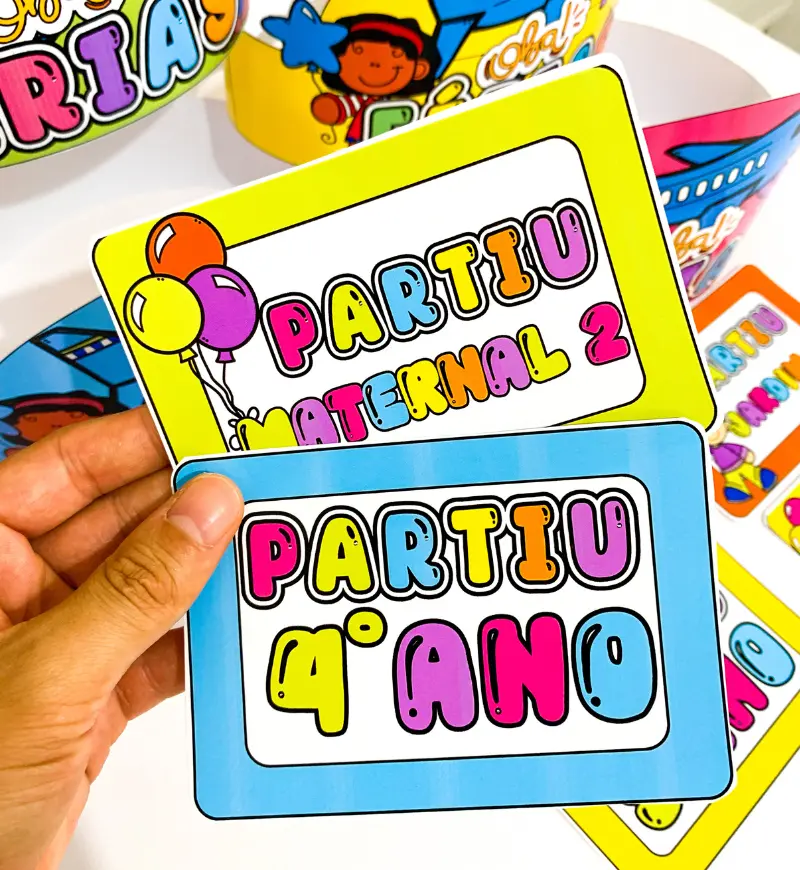 Coroas e Plaquinhas de Férias – PDF para Imprimir | 1º ao 5º ano — amostra 4: Formato e entrega Coroas e Plaquinhas de Férias – PDF para Imprimir | 1º ao 5º ano — amostra 4: Formato e entrega