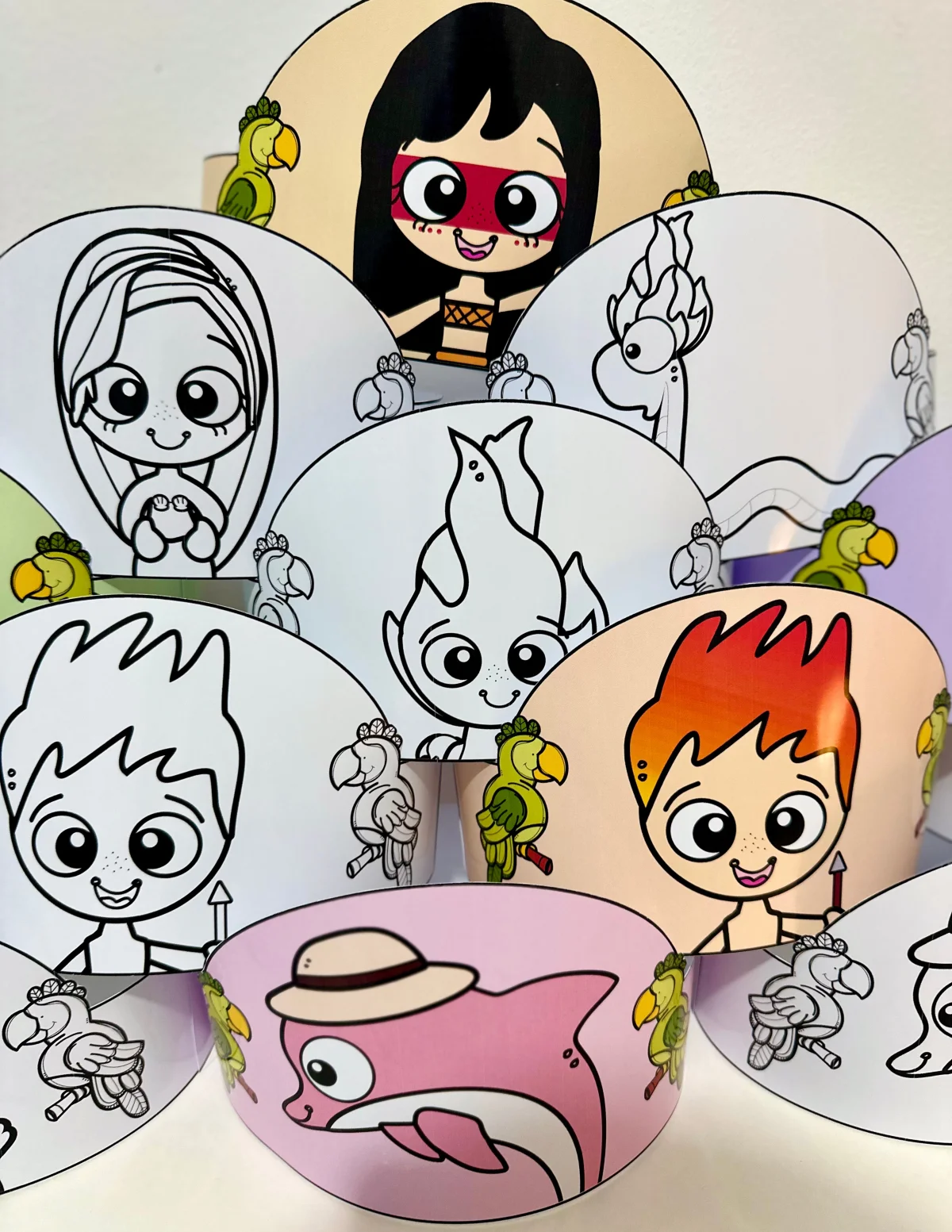 Coroas – Lendas do Folclore – PDF para Imprimir — Português para Educação Infantil: Recurso pedagógico ideal para trabalhar…