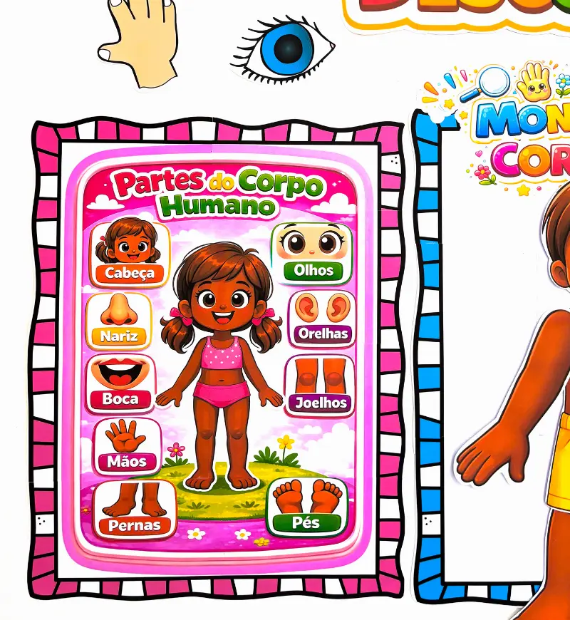 Corpo e cinco sentidos: projeto para Educação Infantil em PDF — amostra 1: Projeto corpo e cinco sentidos para Educação…