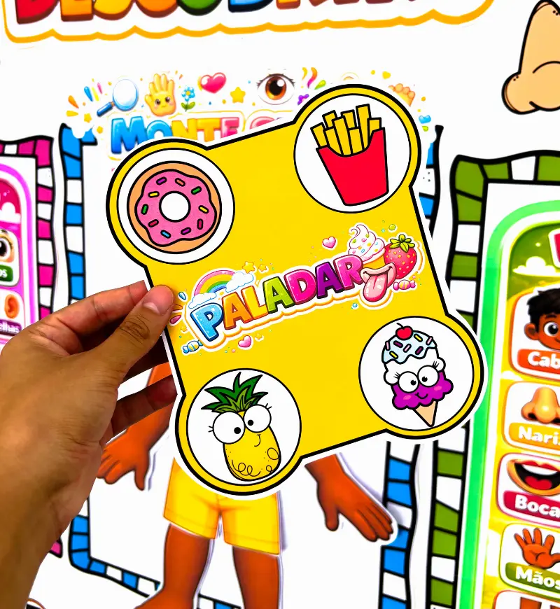 Corpo e cinco sentidos: projeto para Educação Infantil em PDF — amostra 3: Como usar em sala de aula