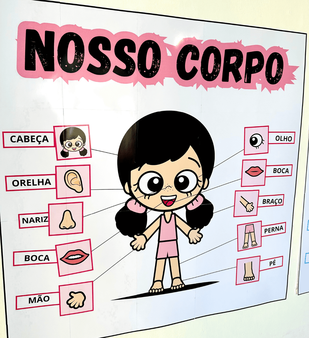 Corpo humano: kit de atividades em PDF para imprimir — amostra 5: Trabalhe o corpo humano com atividades para colorir, jogo…