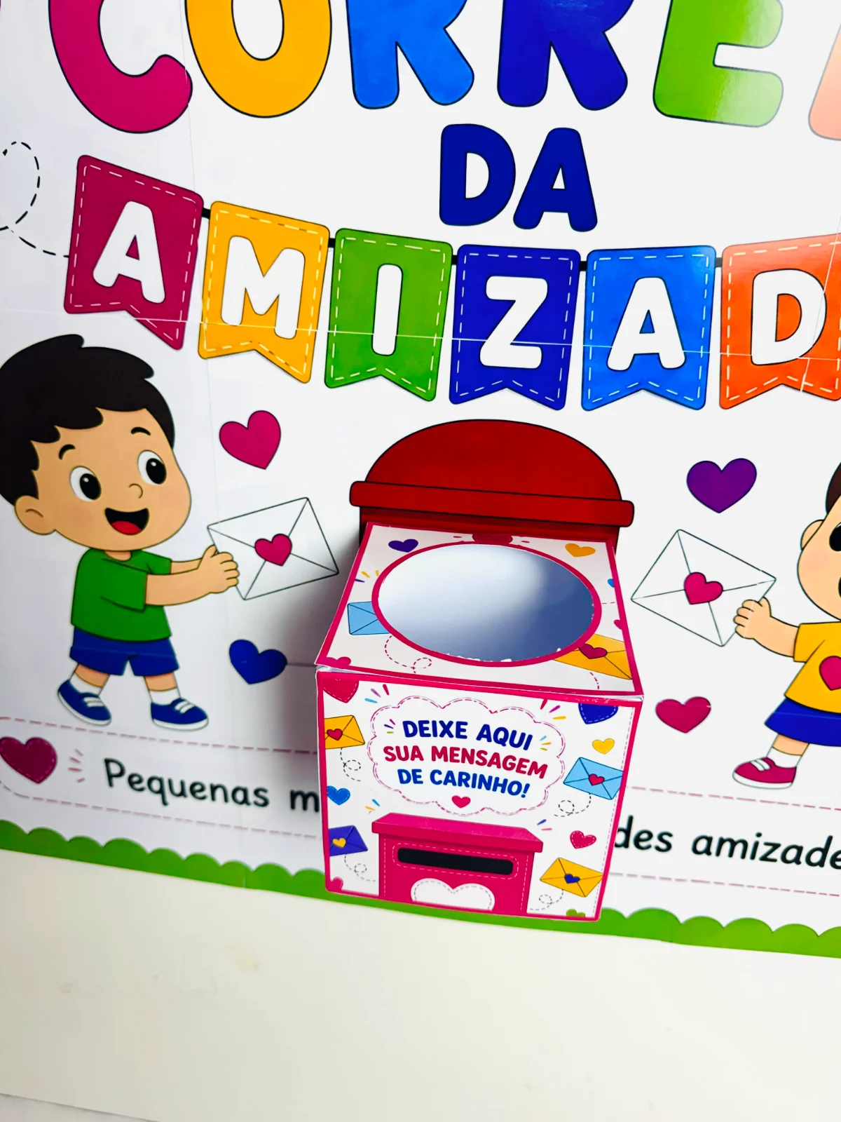 Correio da Amizade – Material Pedagógico — amostra 3: Uma proposta afetiva que incentiva a comunicação, fortalece os…