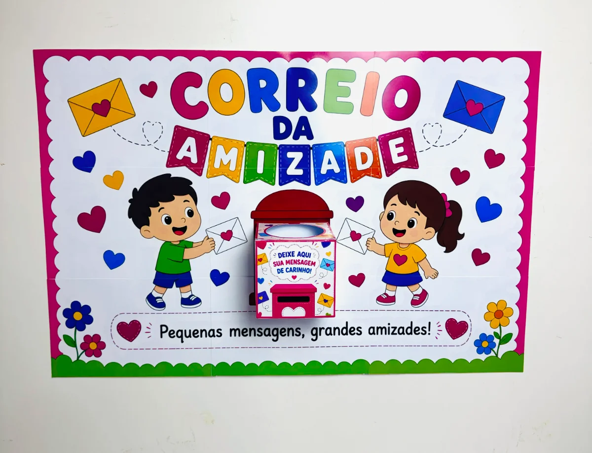 Correio da Amizade – Material Pedagógico — Alfabetização para Educação Infantil: Uma proposta afetiva que incentiva a…