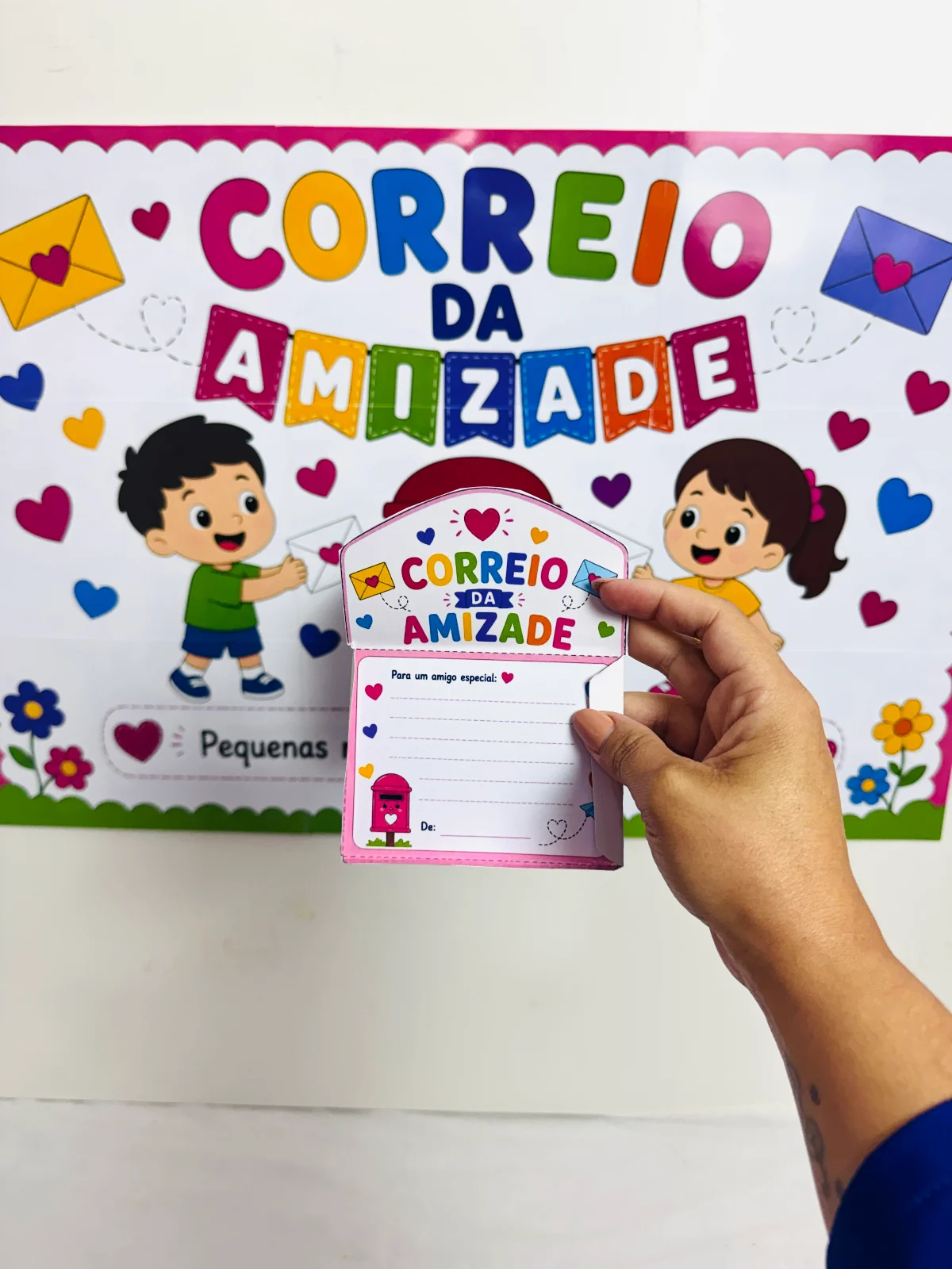 Correio da Amizade para Imprimir - Educação infantil — Alfabetização para Educação Infantil: Um recurso pedagógico…