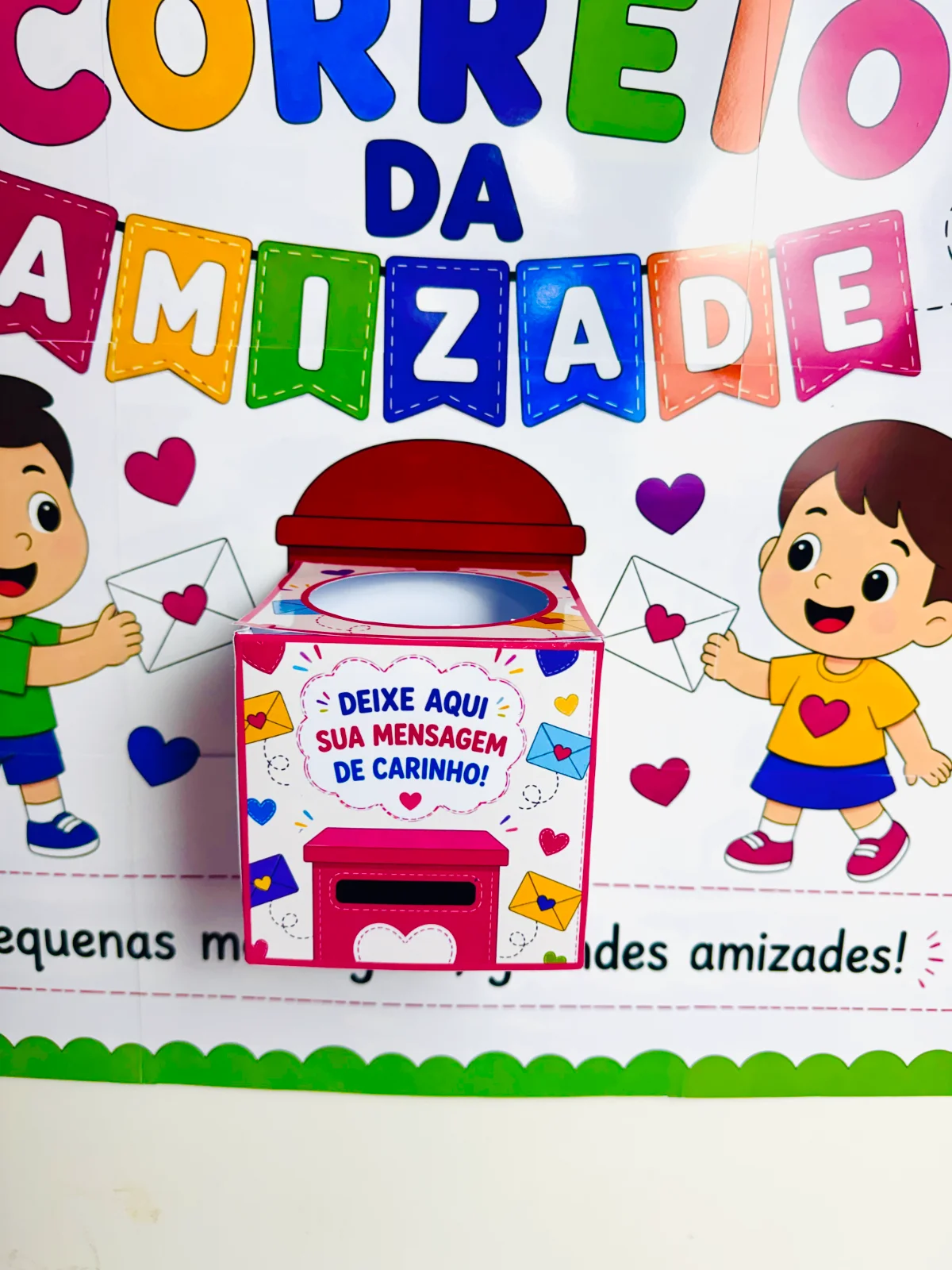 Correio da Amizade - Um carinho em cada cartinha! — amostra 1: Um recurso pedagógico encantador para trabalhar amizade,…