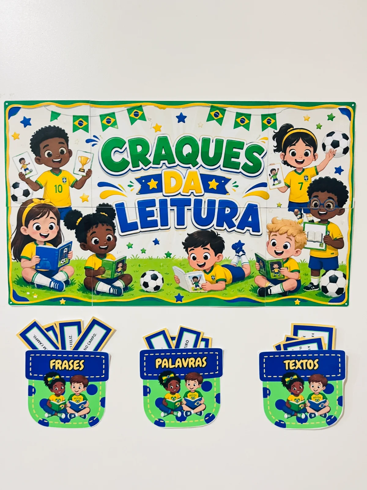 Craques da Leitura - Leitura Temática da Copa para Alfabetização 📚⚽ — amostra 2: Torne a alfabetização mais divertida com… Craques da Leitura - Leitura Temática da Copa para Alfabetização 📚⚽ — amostra 2: Torne a alfabetização mais divertida com…