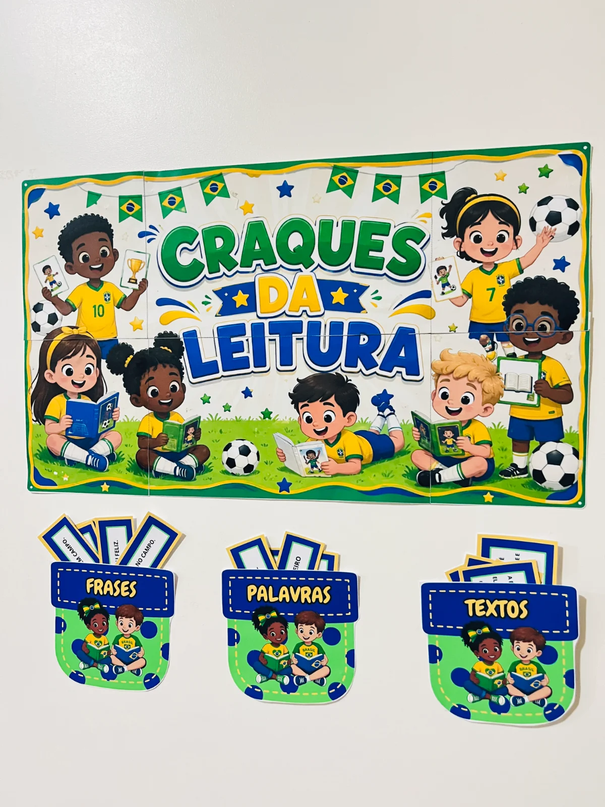 Craques da Leitura - Leitura Temática da Copa para Alfabetização 📚⚽ — amostra 3: Torne a alfabetização mais divertida com… Craques da Leitura - Leitura Temática da Copa para Alfabetização 📚⚽ — amostra 3: Torne a alfabetização mais divertida com…