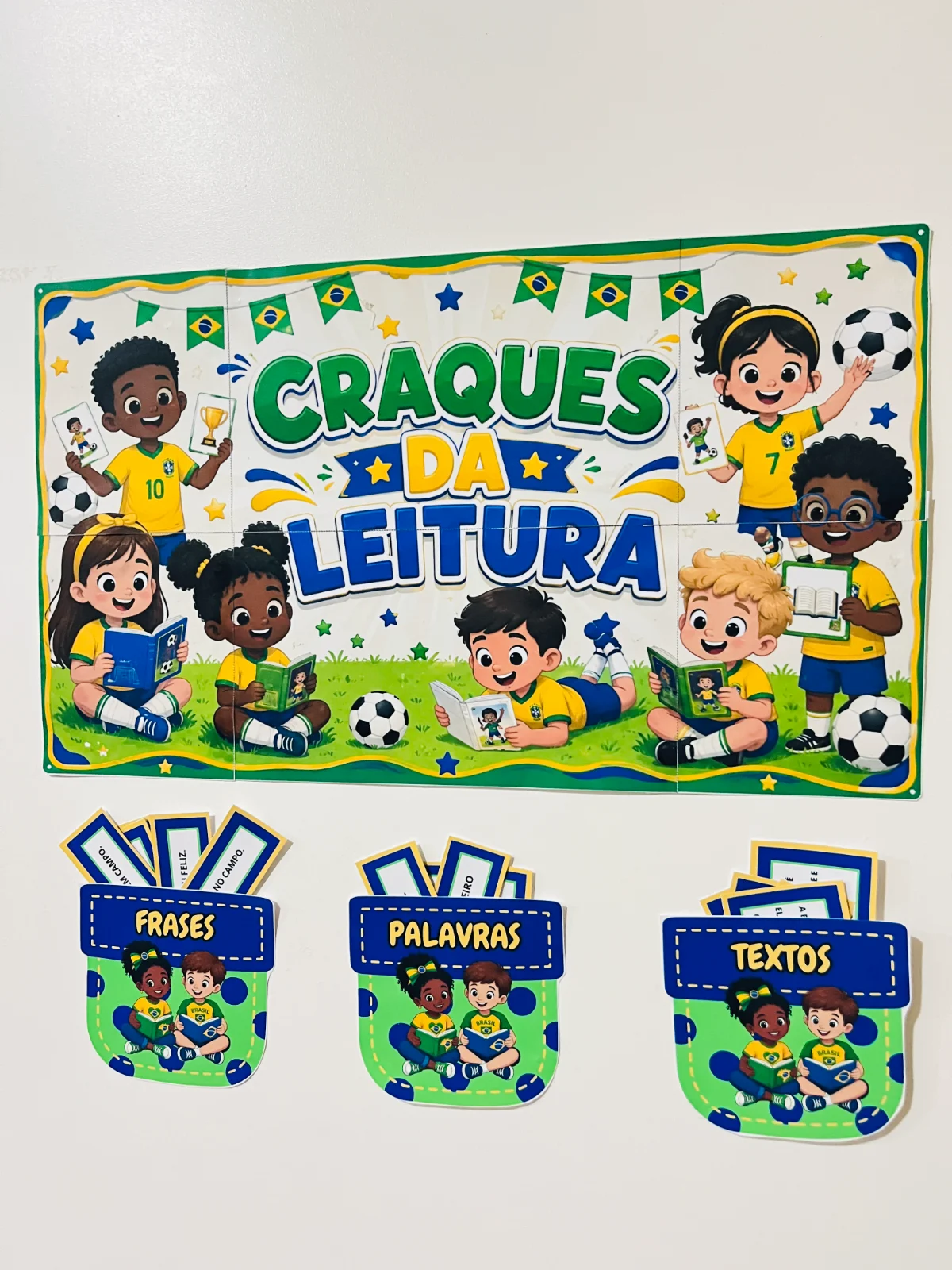 CRAQUES DA LEITURA 📚⚽ — amostra 1: Transforme o momento da leitura em uma atividade divertida, temática e cheia de…