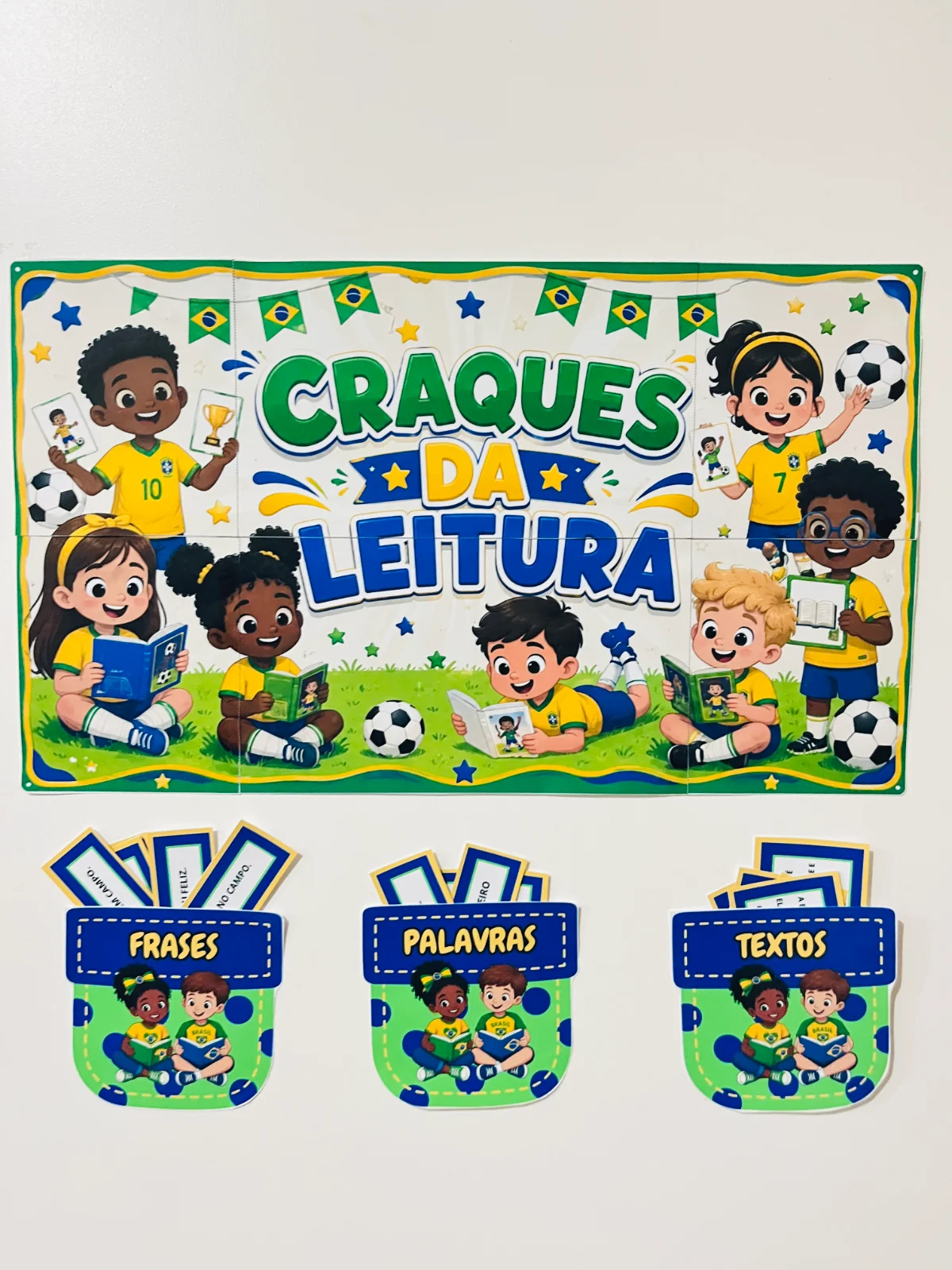 CRAQUES DA LEITURA 📚⚽ — capa do material