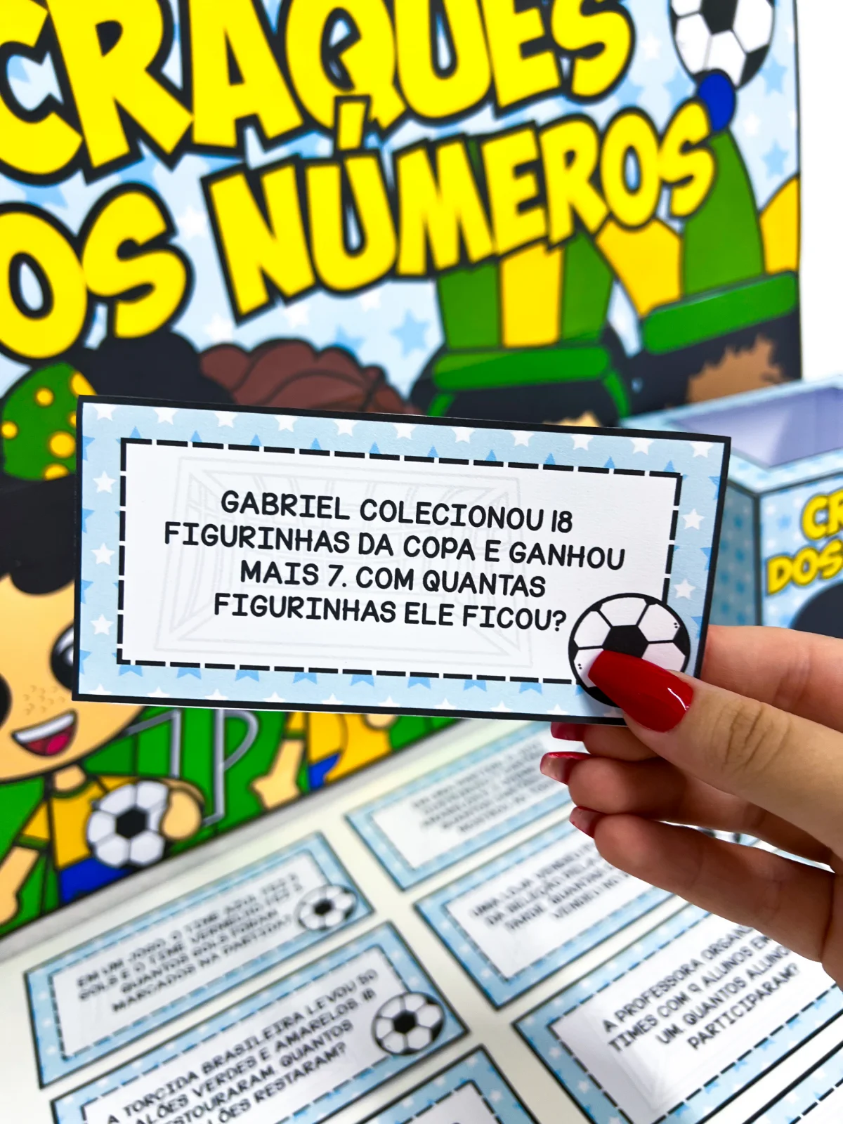 Craques dos Números – Material Pedagógico — Alfabetização para Educação Infantil: Um recurso pedagógico divertido e…