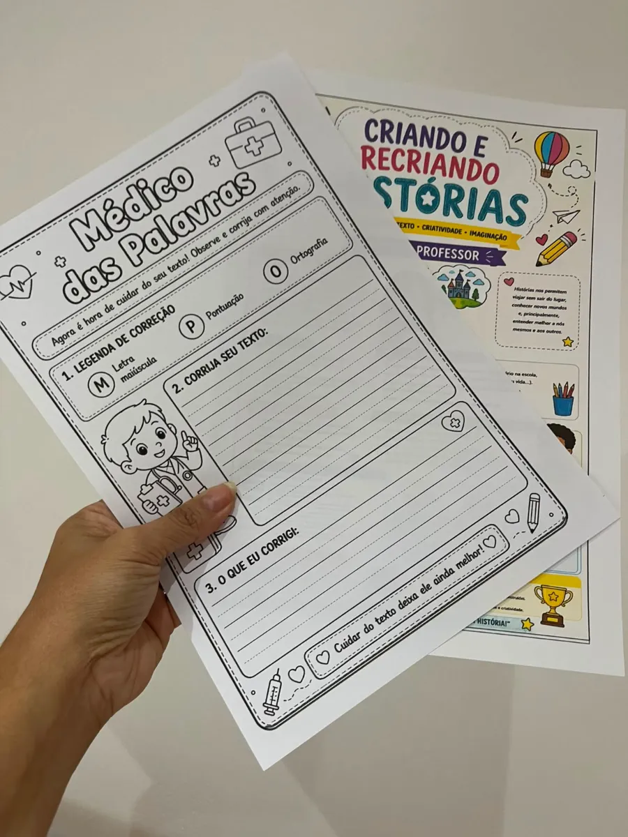 Criando e Recriando Histórias - Alfabetização/ 1° e2° ano. — Atividades para 2º ano: O projeto “Criando e Recriando…