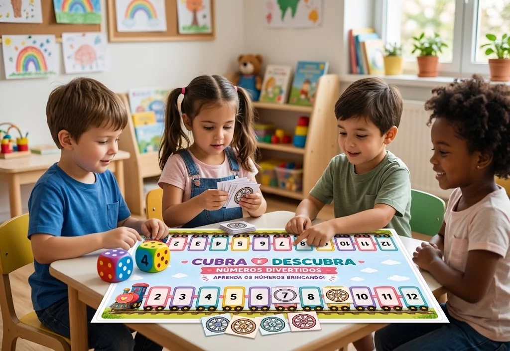 Cubra e Descubra de 2 a 12: Jogo Matemático com Dados — amostra 1: Jogo matemático com dados para trabalhar números, de 2 a…