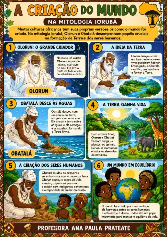 CULTURA E DIVERSIDADE - LENDAS AFRICANAS — amostra 1: O que é
