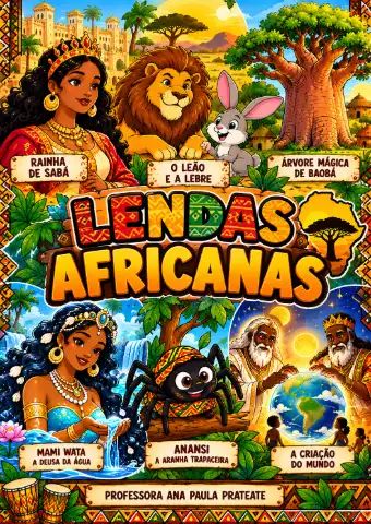 CULTURA E DIVERSIDADE - LENDAS AFRICANAS — capa do material