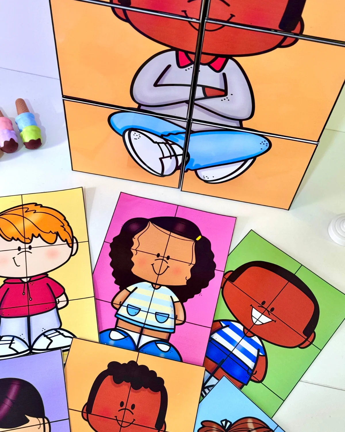 Dados Quebra-Cabeça – PDF para Imprimir | Educação Infantil — amostra 3: Para quem é indicado
