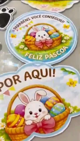 Datas comemorativas- Caça ao Tesouro da Páscoa — amostra 4: 🥰A Caça ao Tesouro de Páscoa é uma atividade interativa que…