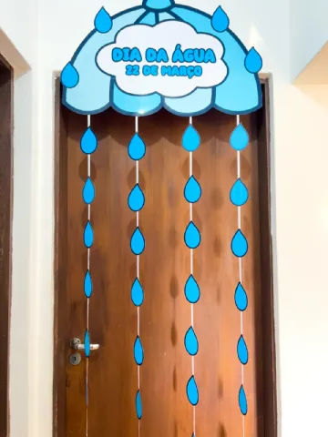 Decoração de Porta - Dia da água – PDF para Imprimir — amostra 1: O que vem no material Decoração de Porta - Dia da água – PDF para Imprimir — amostra 1: O que vem no material