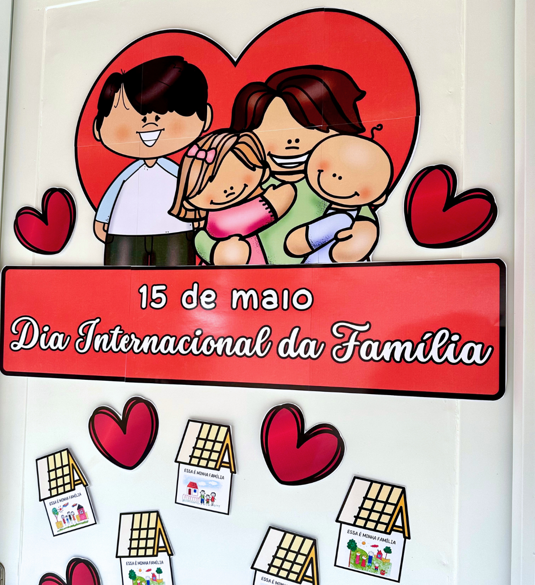 Decoração de Porta Dia da Família em PDF para Imprimir — amostra 4: Para quem o material é indicado