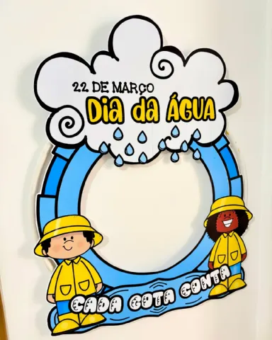 Decoração para Bambolê tema “Dia da Água” — amostra 5: Decoração para Bambolê tema “Dia da Água” ideal para turmas da…