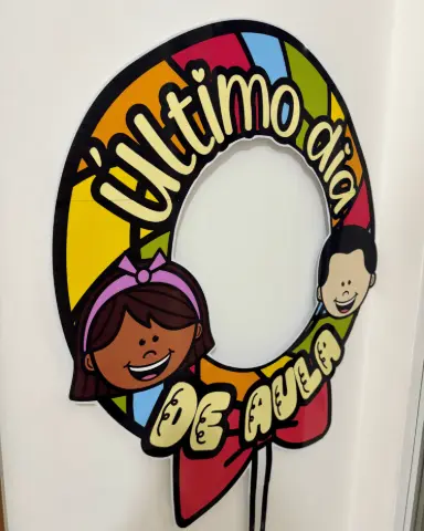 Decoração para Bambolê Último Dia de Aula | Foto Final de Ano — capa do material