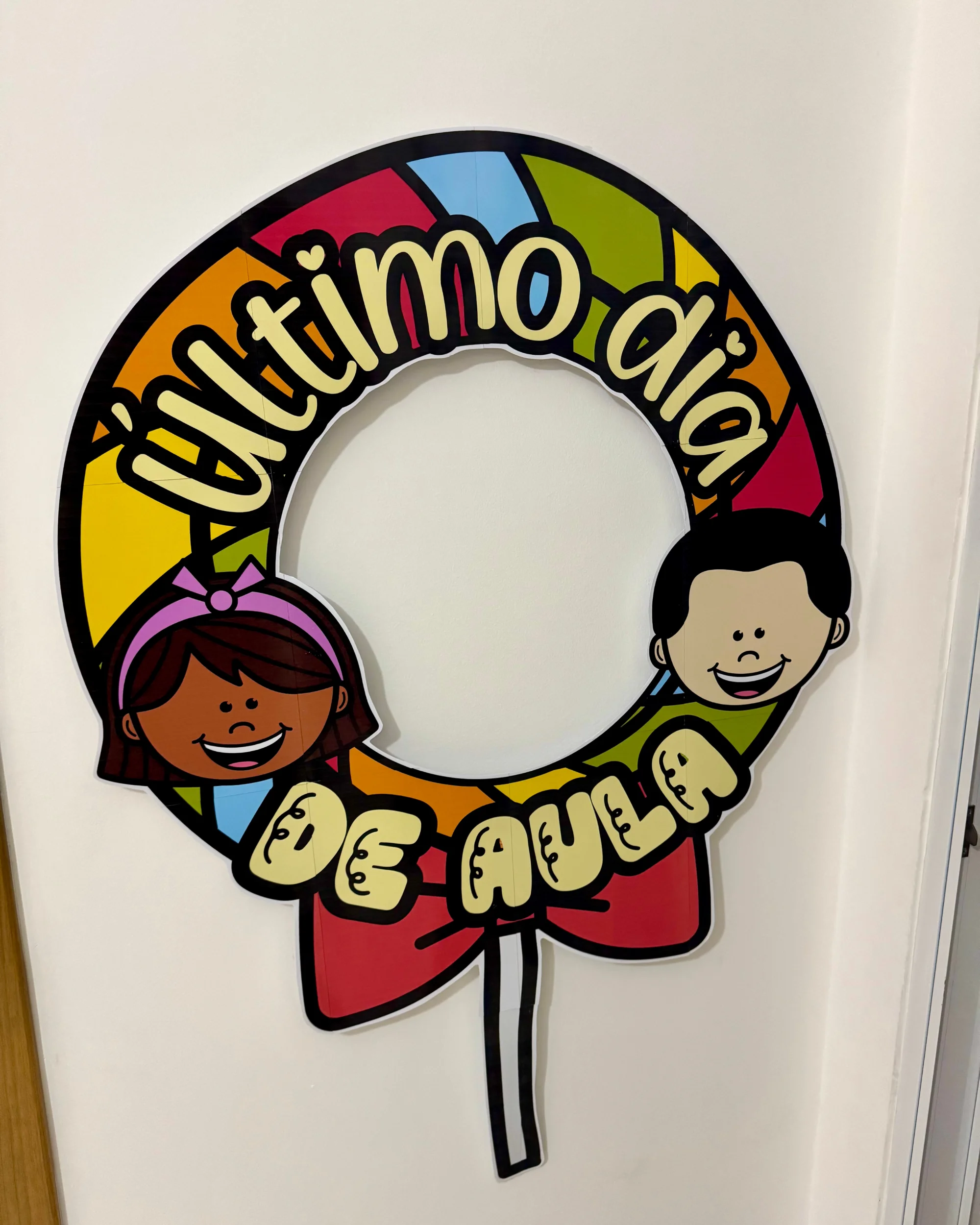 Decoração para Bambolê Último Dia de Aula — capa do material