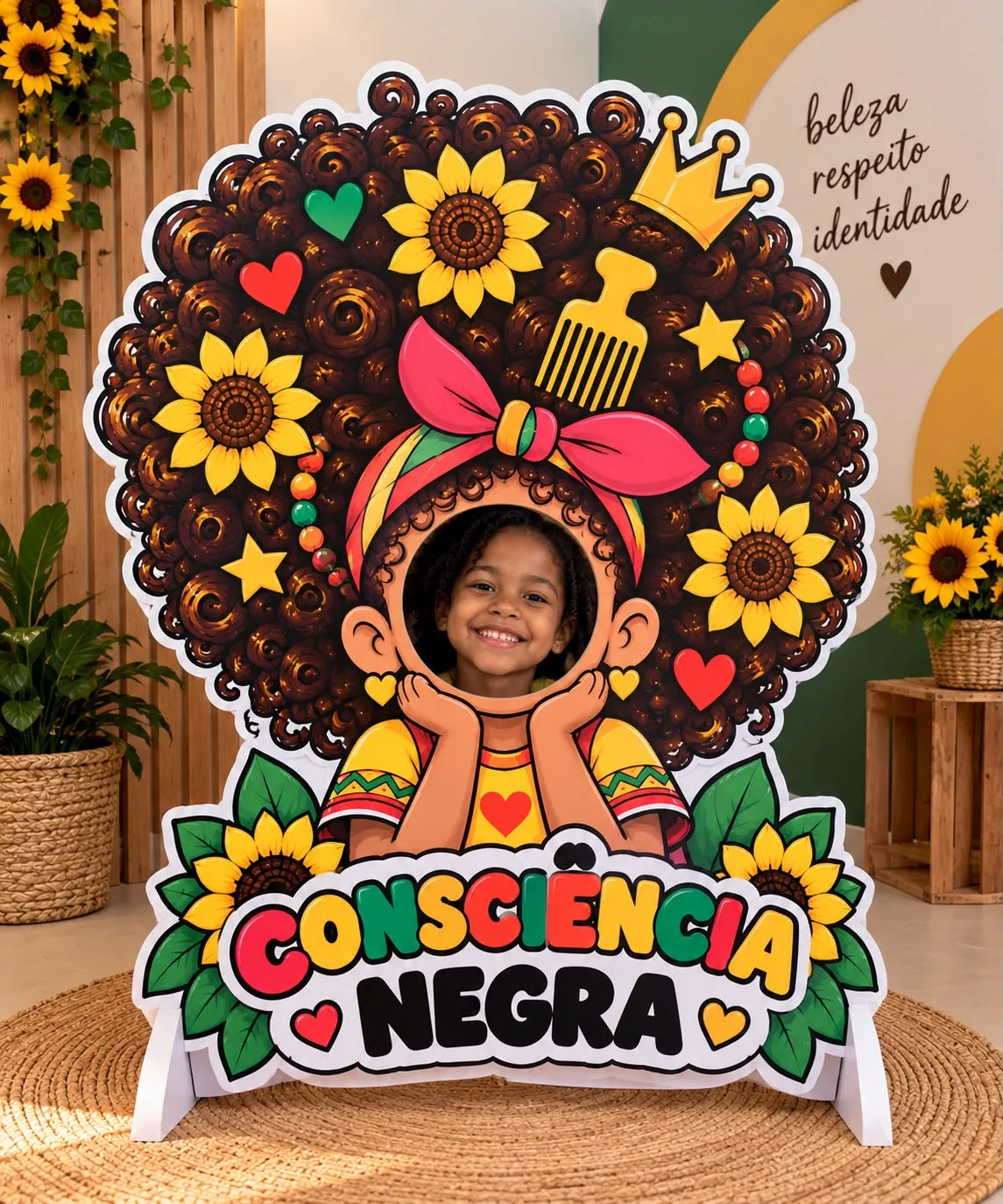 Decoração TOTEM CONSCIÊNCIA NEGRA . Pronto para imprimir — Datas comemorativas para Ensino Fundamental I (1º–5º): ✨ TOTEM…