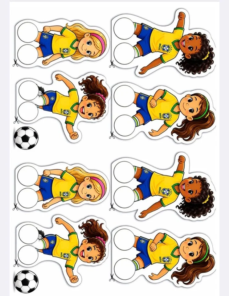 Dedoches Jogadores Copa do Mundo — amostra 1: A emoção da Copa do Mundo vai entrar em campo na sua casa ou na sua sala de…