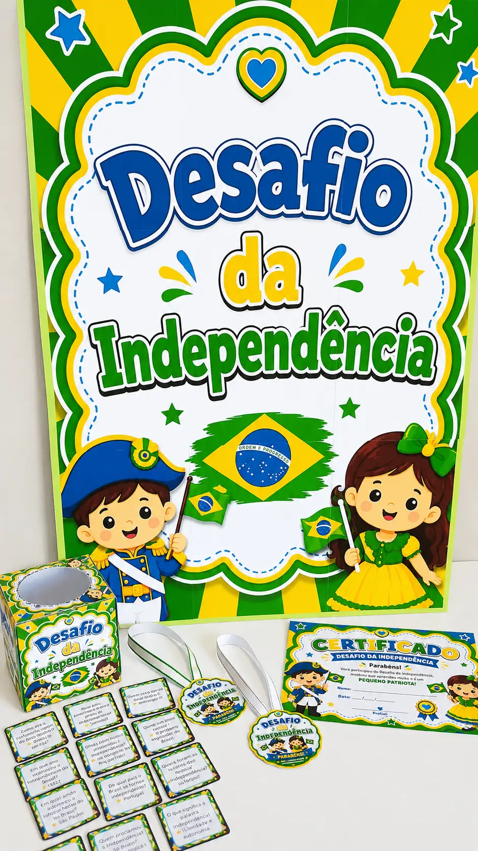 Desafio da Independência do Brasil – Jogo 7 de Setembro — capa do material