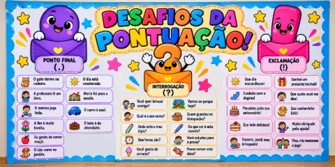 DESAFIO DA PONTUAÇÃO INTERATIVO (LÍNGUA PORTUGUESA) — amostra 1: O que é DESAFIO DA PONTUAÇÃO INTERATIVO (LÍNGUA PORTUGUESA) — amostra 1: O que é