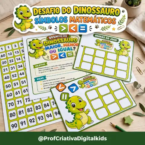 Desafio Matemático - Símbolos Matemáticos — capa do material