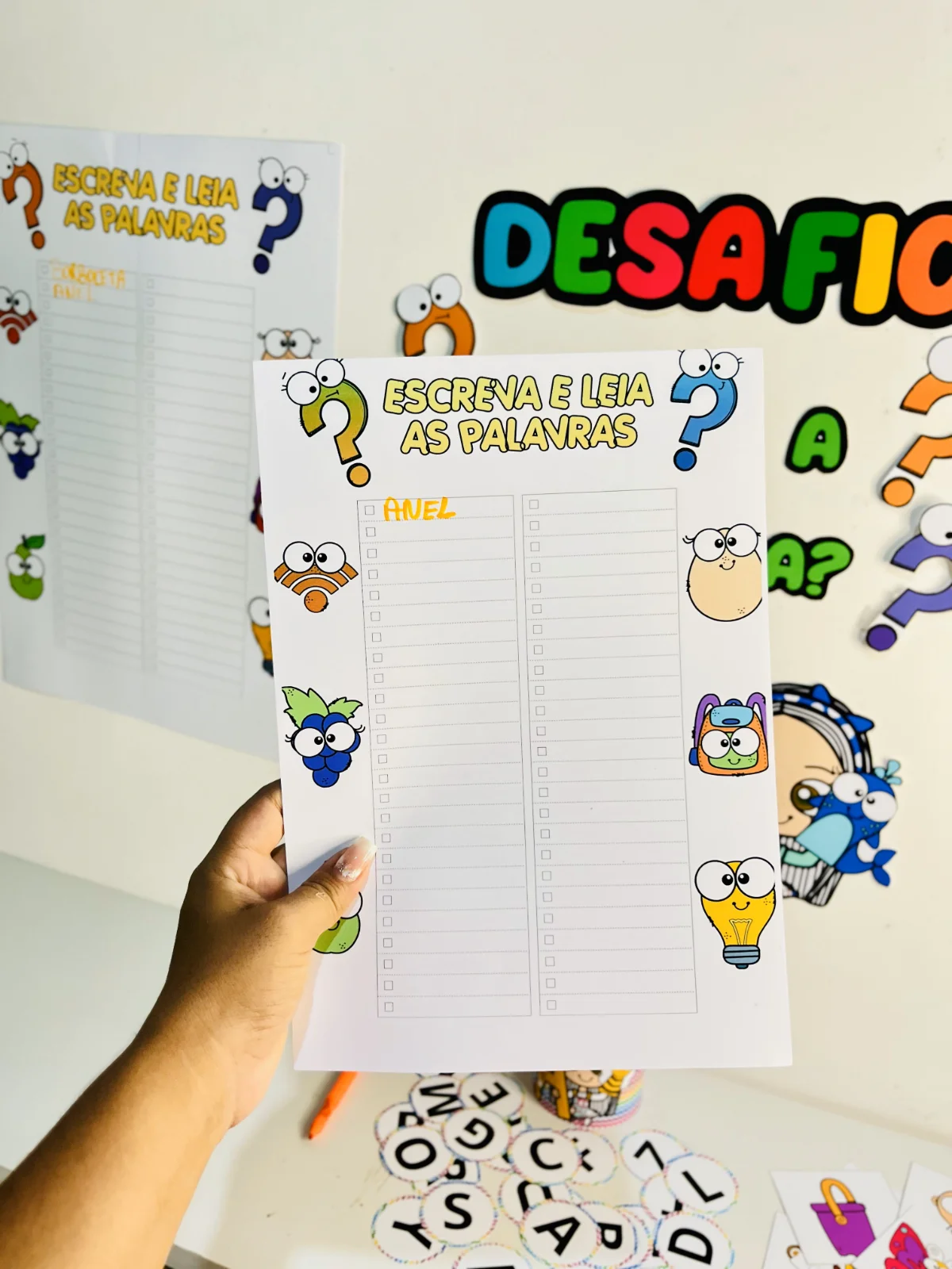 Desafio “Qual é a Palavra?” – 4º e 5º Ano – Português — amostra 5: Desafio “Qual é a Palavra