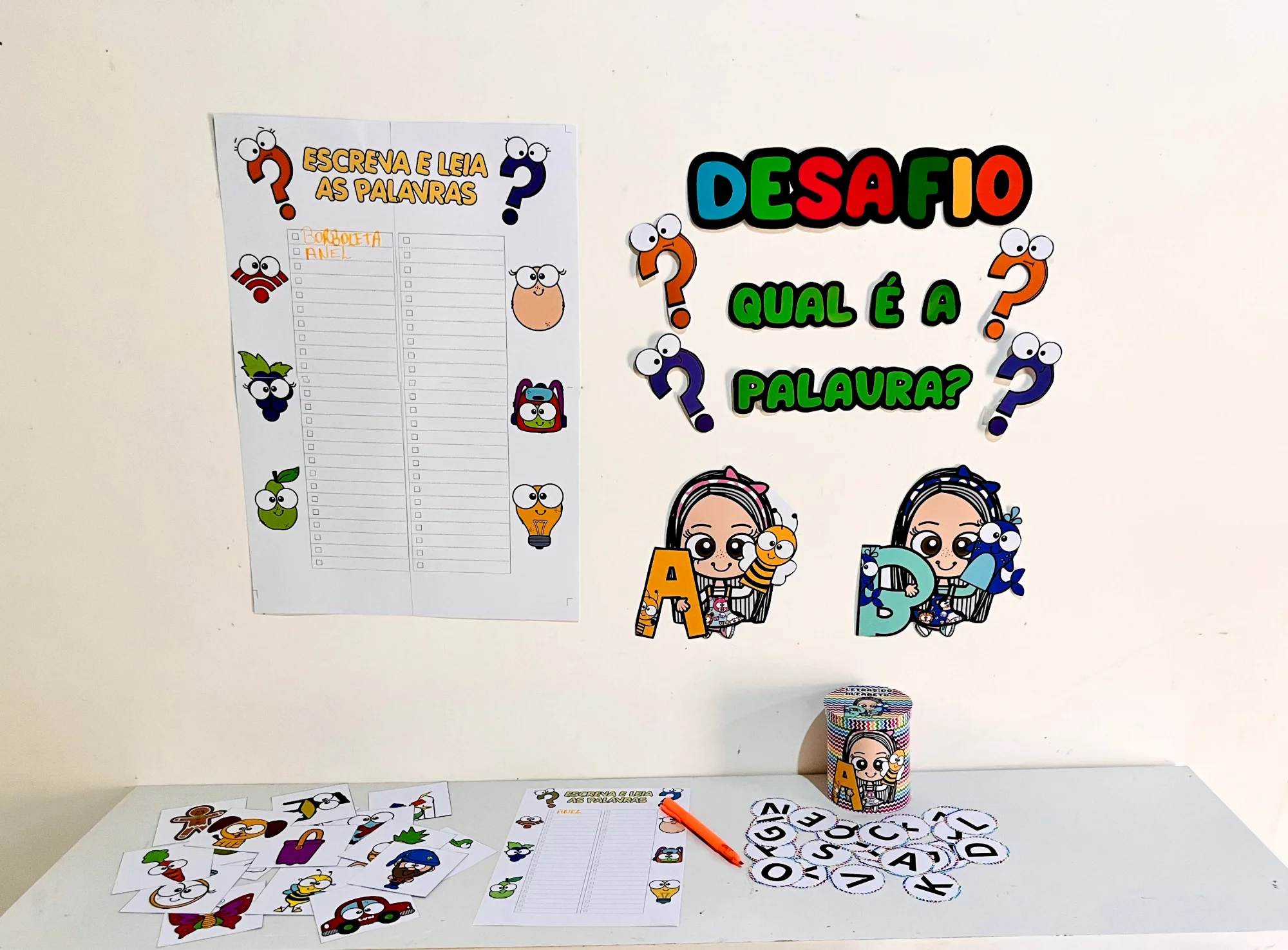DESAFIO QUAL É A PALAVRA? – ALFABETIZAÇÃO - ANOS INICIAIS — amostra 3: O Desafio Qual é a Palavra