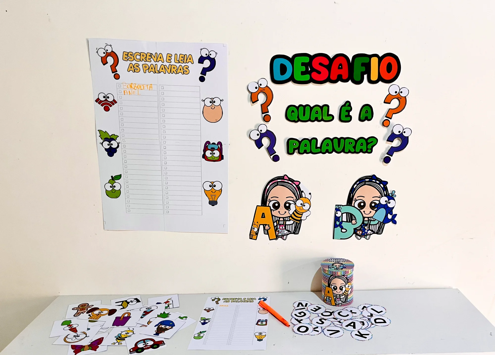 DESAFIO QUAL É A PALAVRA? – ALFABETIZAÇÃO - ANOS INICIAIS — amostra 4: O Desafio Qual é a Palavra