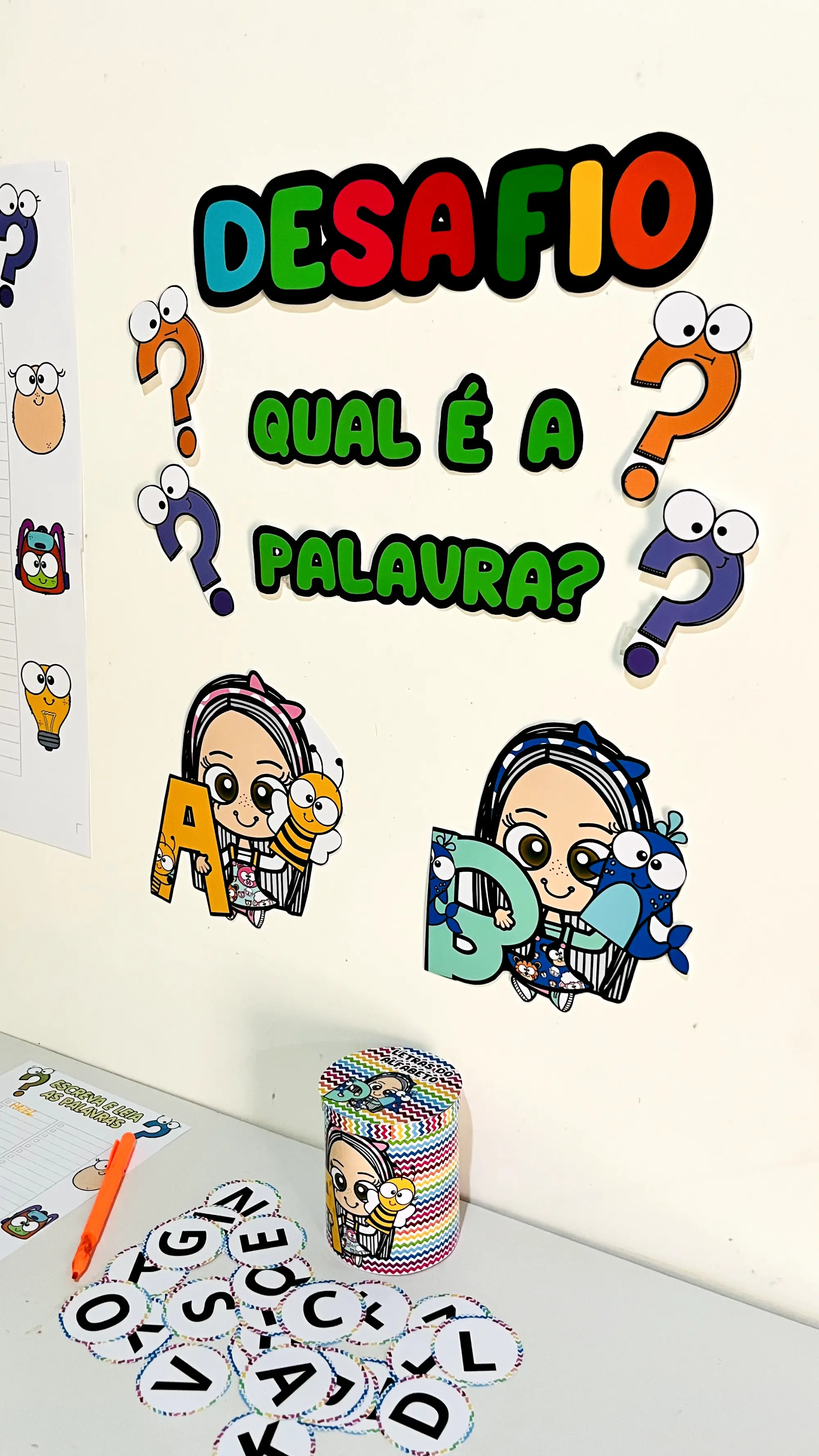 DESAFIO QUAL É A PALAVRA? – ALFABETIZAÇÃO - ANOS INICIAIS — amostra 6: O Desafio Qual é a Palavra