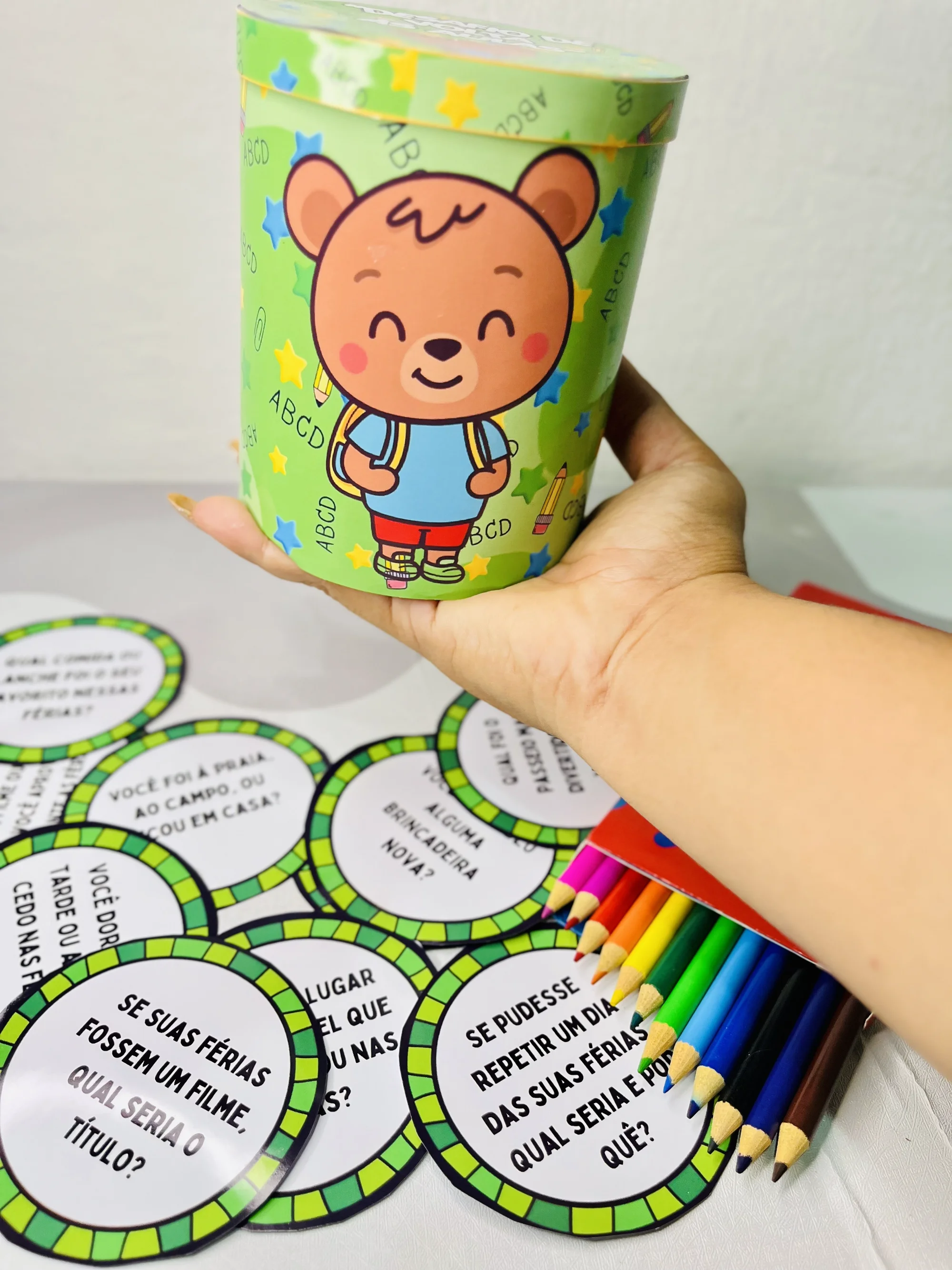 Desafio Volta às Aulas na Lata – Atividade Interativa para Início — amostra 4: Atividade interativa de volta às aulas em…
